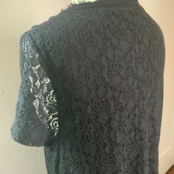 La Rue Black Tunic or Dress, Large - Picture 6 of 9